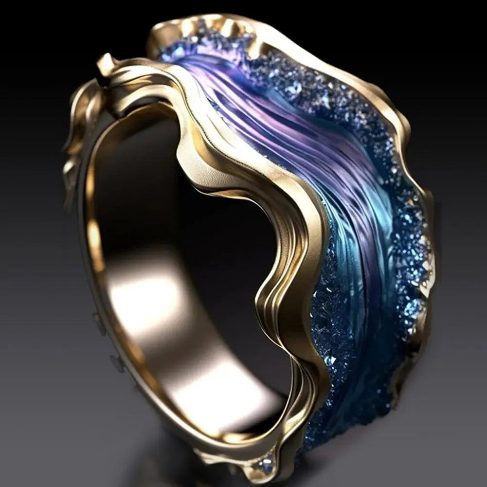 Ocean's Oath Jewelry, The Heartbeat of The Sea Ocean Wave  The Sea-ocean's Oath